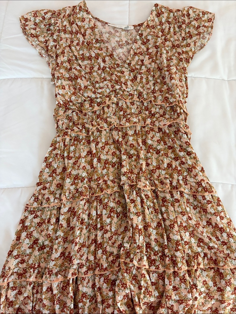 Women’s/teen’s fall floral Altard State mini dress (size L)